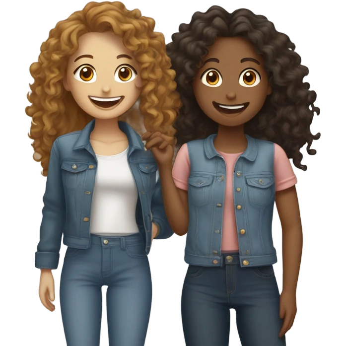 Girl best friends  emoji