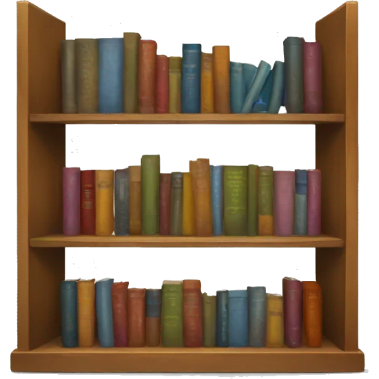 Bookshelves  emoji
