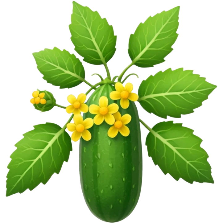 Cucumber plant emoji
