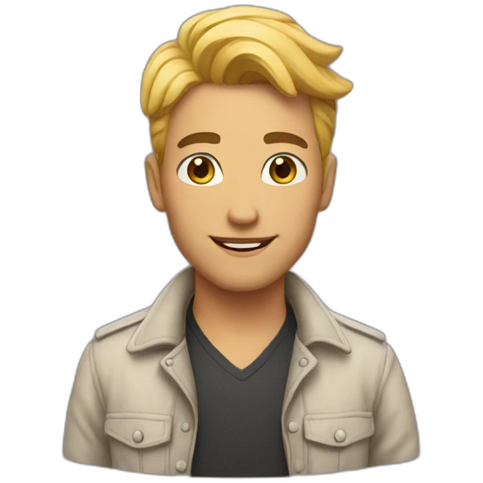 CHARMING GAY emoji