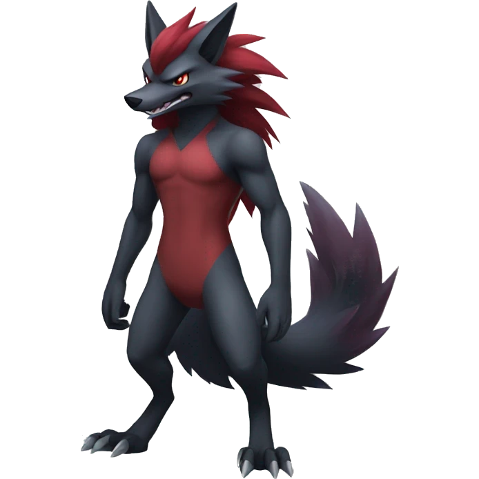 Zoroark full body emoji