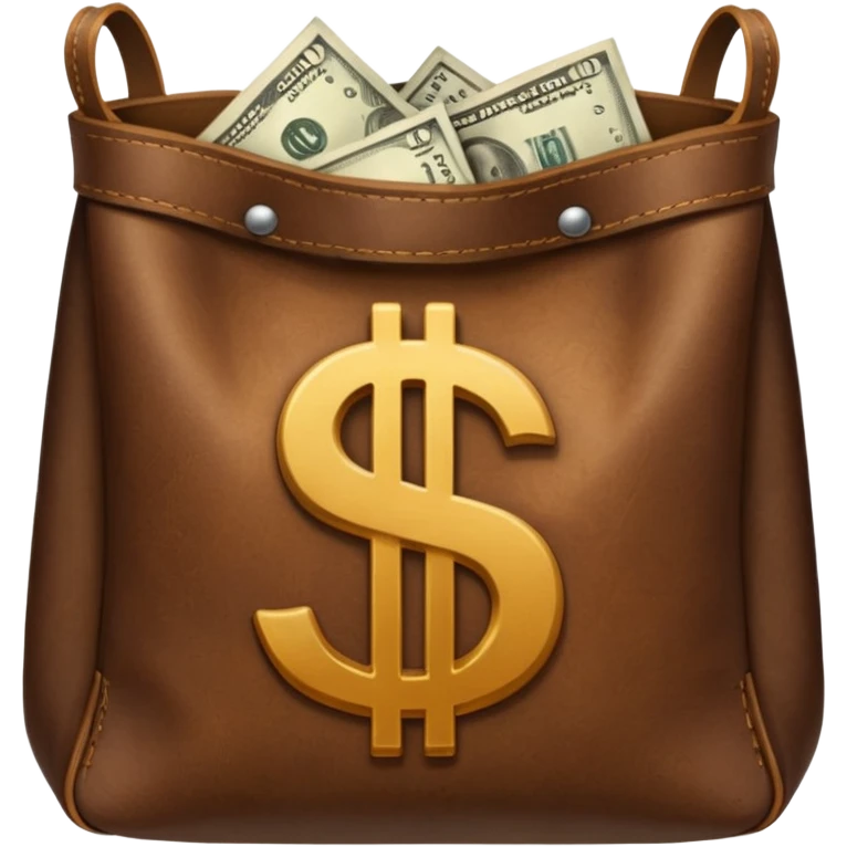 bag with a dollar sign emoji