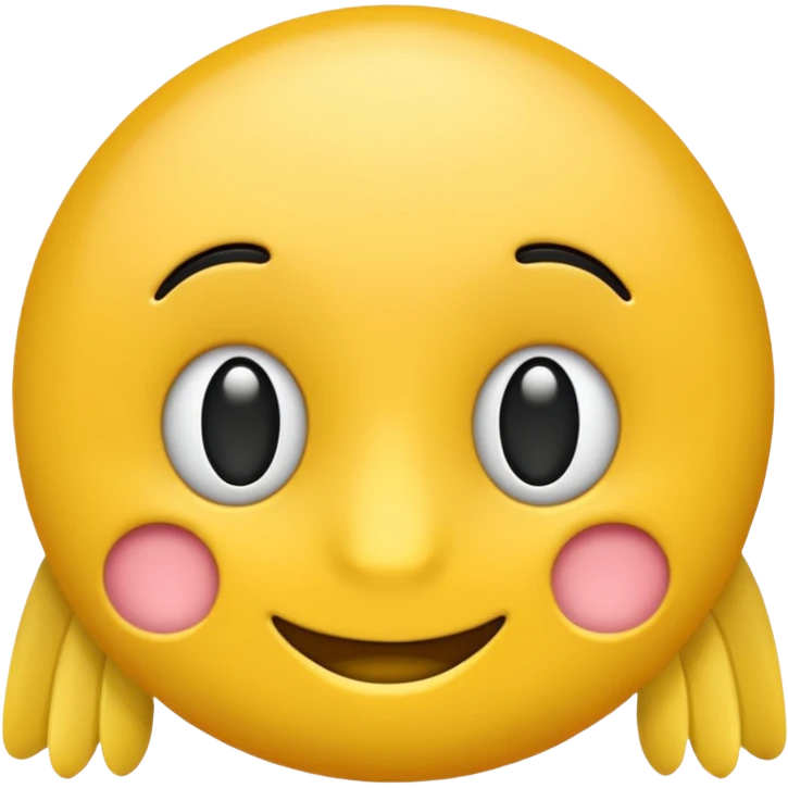 Einen Gelben Emoji mit Zylinder und monockel emoji