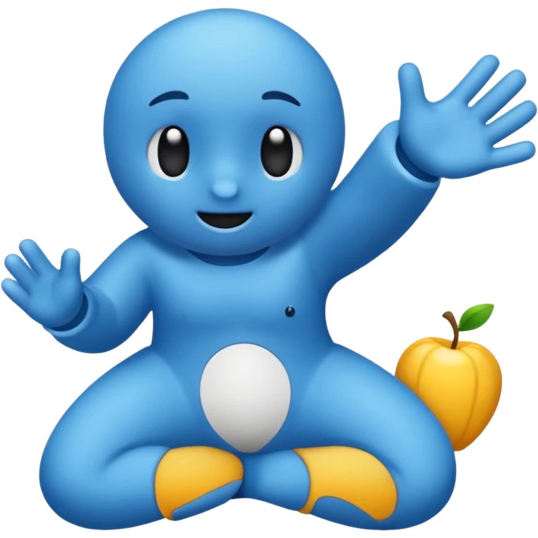 14 number in blue color emoji