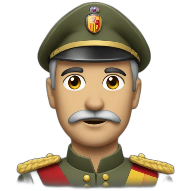 catalan army general emoji