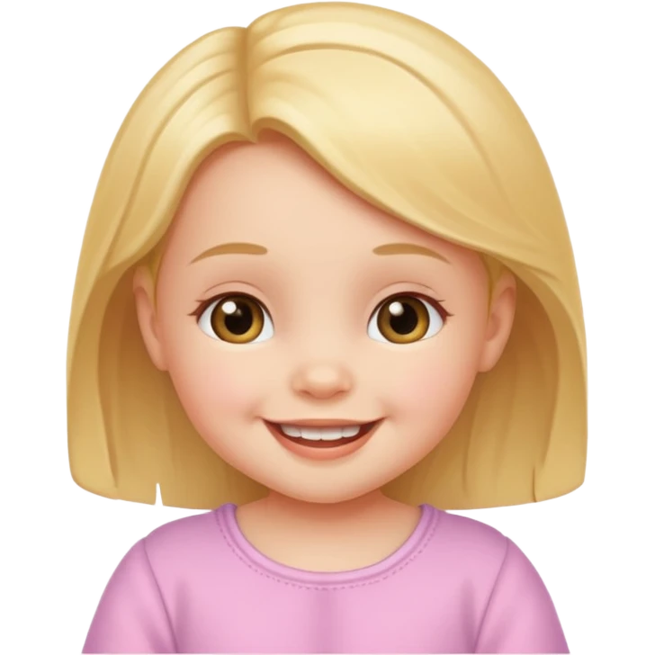 Girl baby emoji