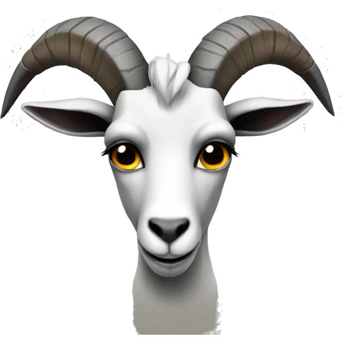 Punk goat emoji