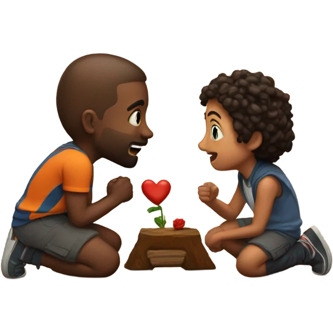 brian proposing to mikey that they bring in a third emoji