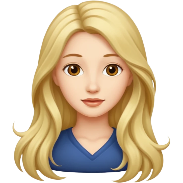 A beautiful woman. (There's a question mark.) emoji