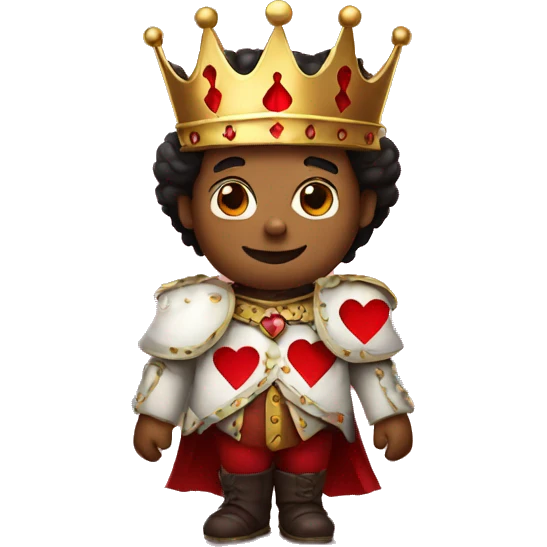 KING Of hearts emoji