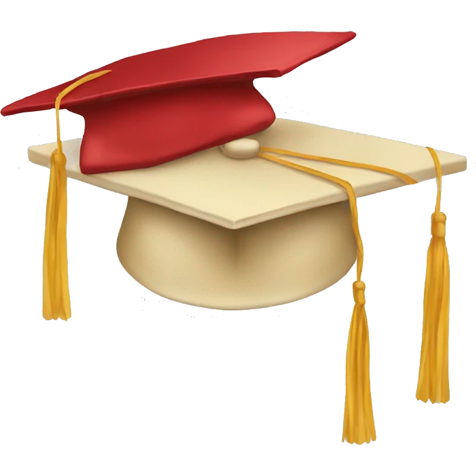 graduation hat emoji