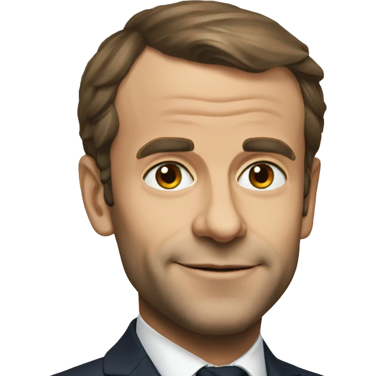 Emanuel Macron emoji