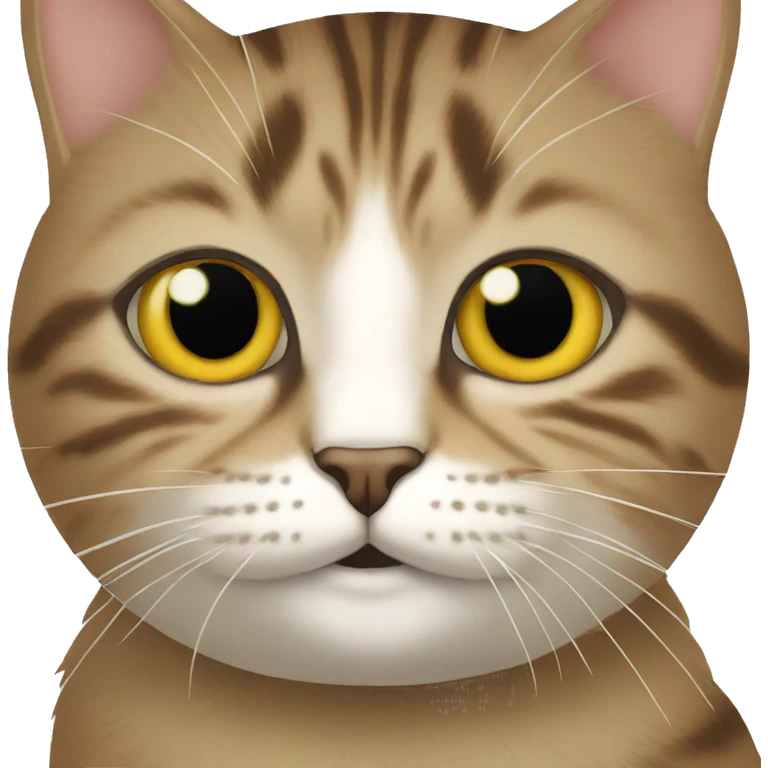 Un chat qui mange  emoji