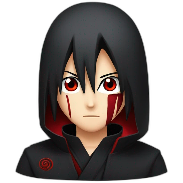 Itachi sharingan emoji