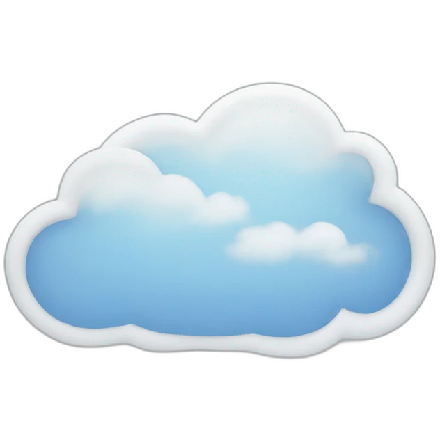 cloud emoji