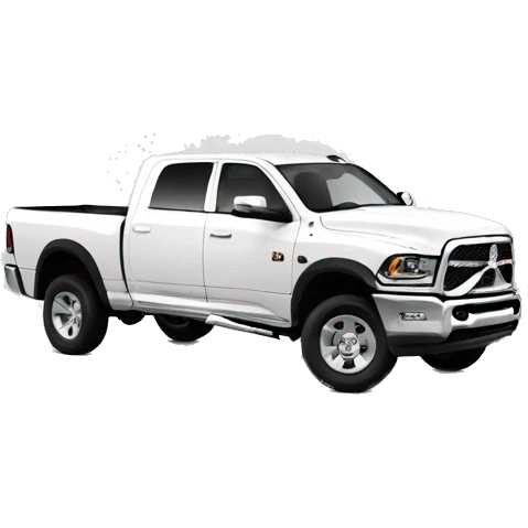 Ram 3500 white emoji