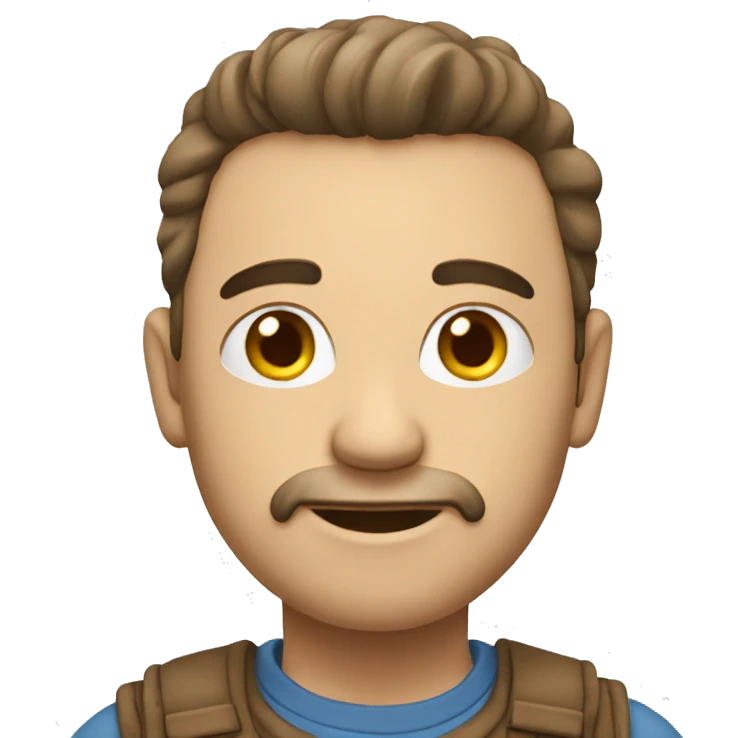 Un homme avec une hache emoji