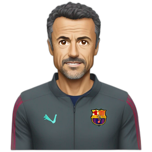 entrenador Luis Enrique emoji