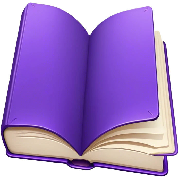 violet 📘 emoji