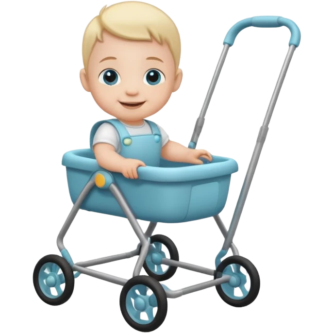 baby on babywalker emoji
