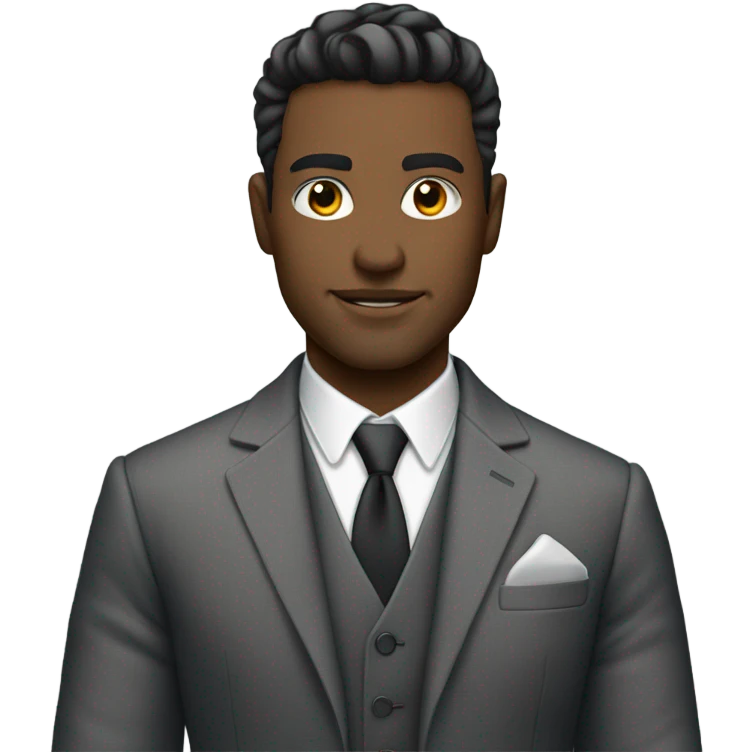 handsome bold men emoji