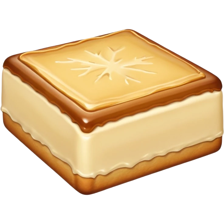maple bar rectangular pastry no hole emoji