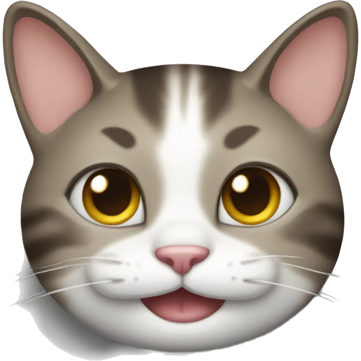 Cat smiling emoji