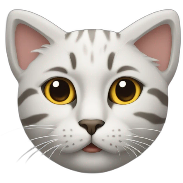 A cat with a Jordan 1 emoji