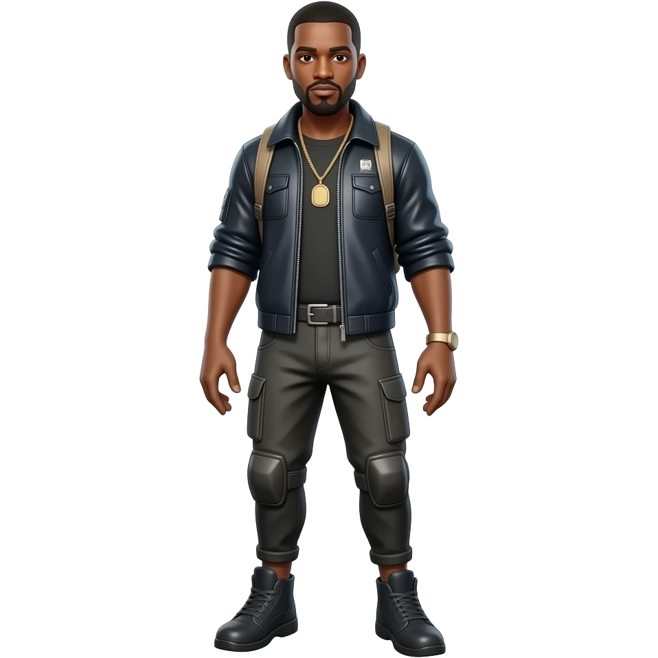 kanye playing Fortnite emoji