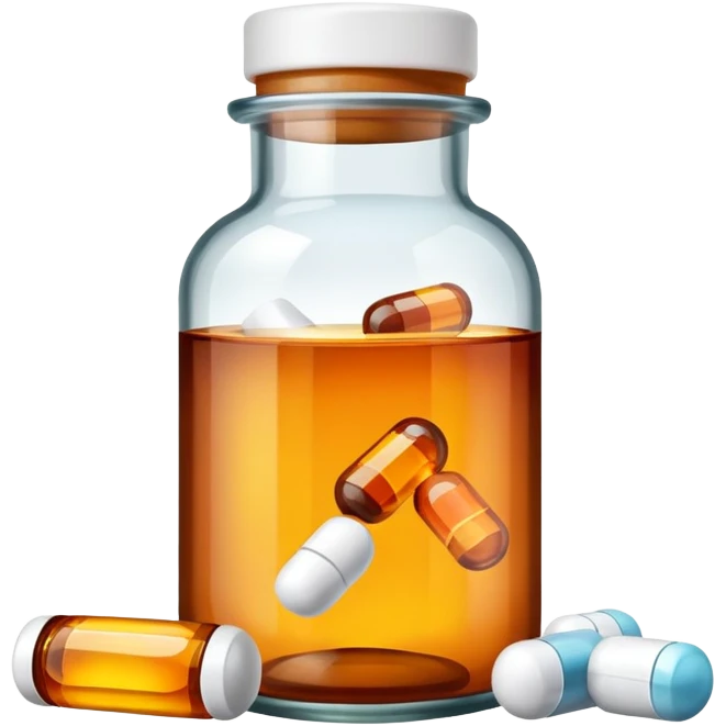 medicine bottle  emoji