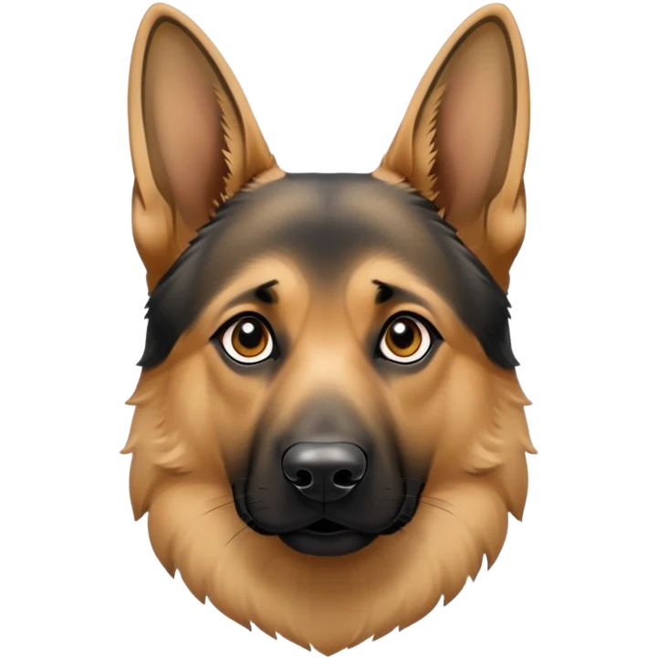 German Shepard  emoji