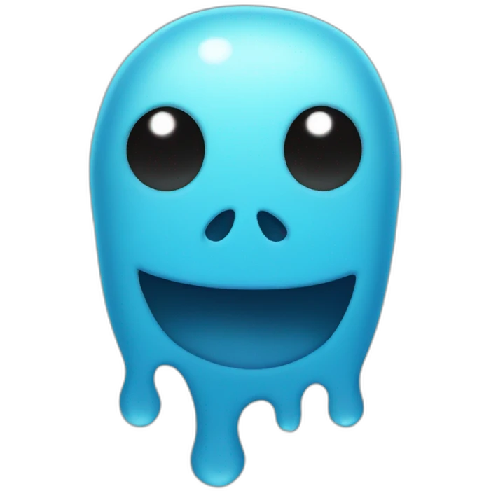 blue slime emoji