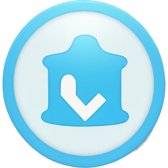 white checkmark in small light blue circle emoji