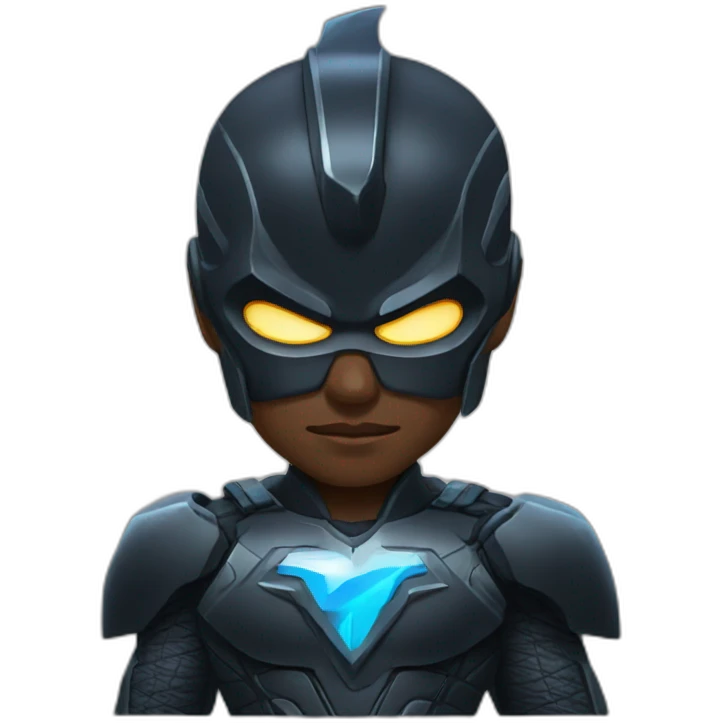 black thunder emoji