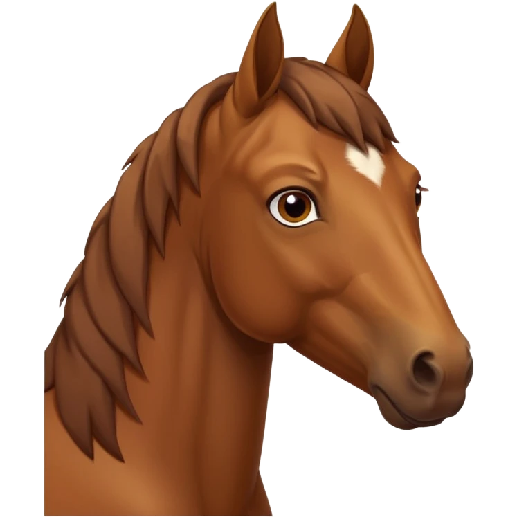 reading brown horse emoji