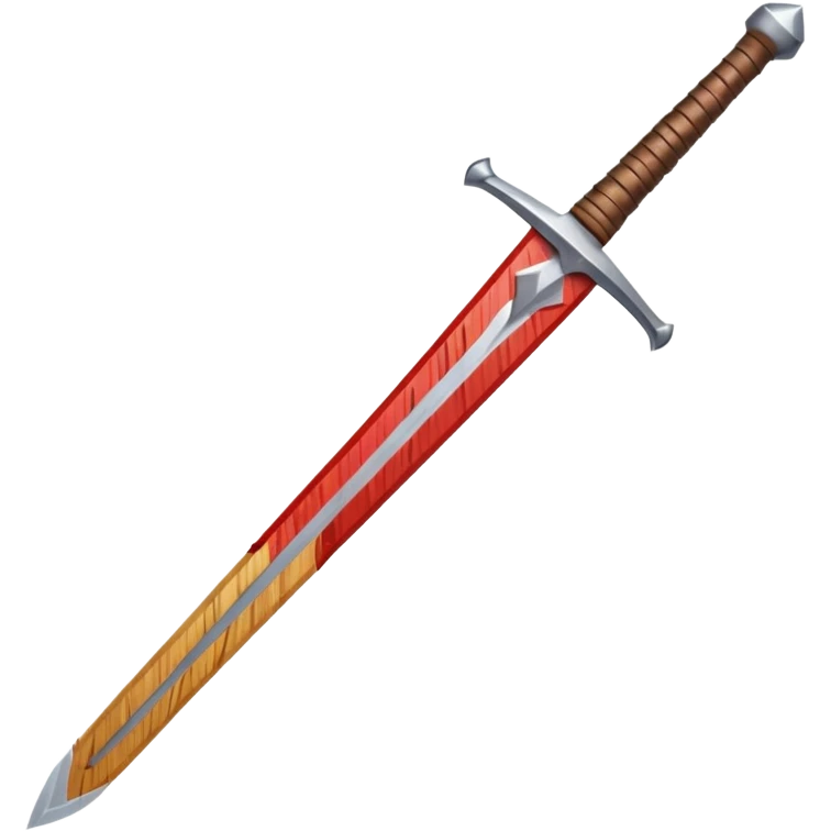 wooden stickwooden sword emoji