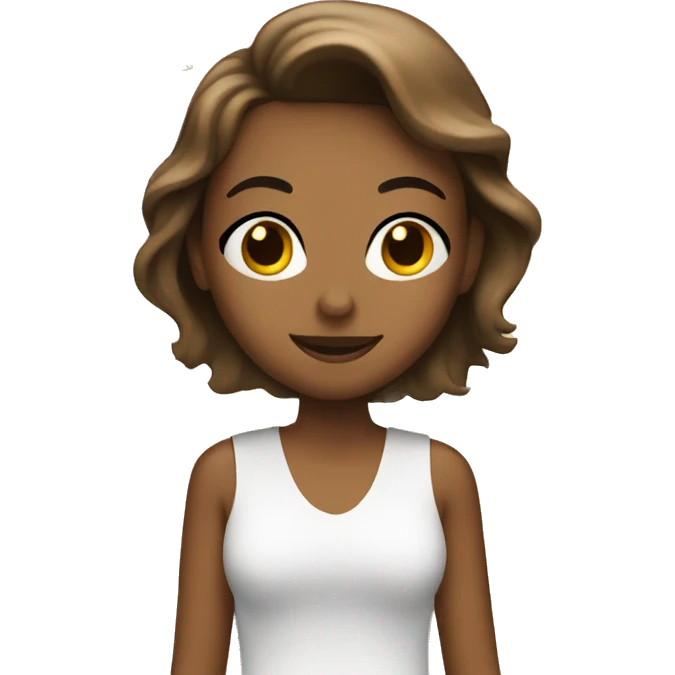 single cut girl taking popcorn emoji