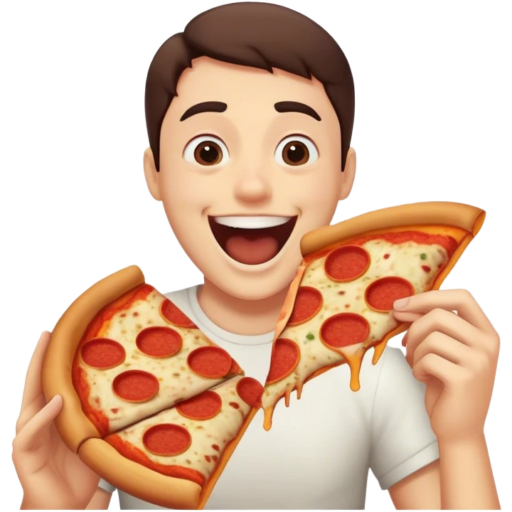 pov perspective with food and humor emoji