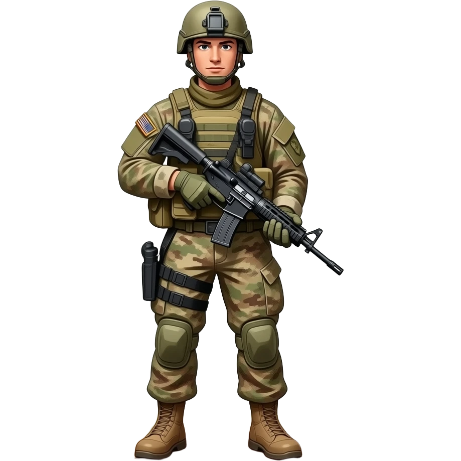 an marine soldier emoji