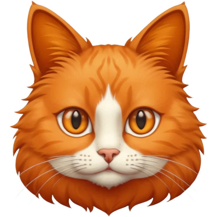 Cat with thin eyes  emoji