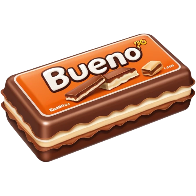 kinder bueno emoji
