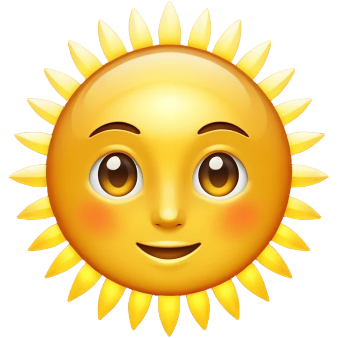 shine emoji