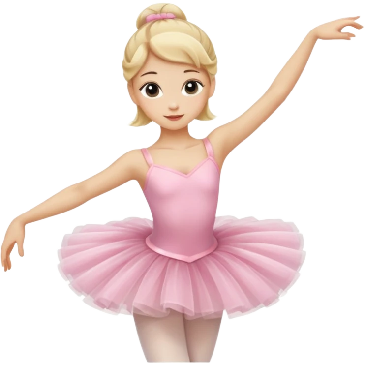 balerina blonde emoji