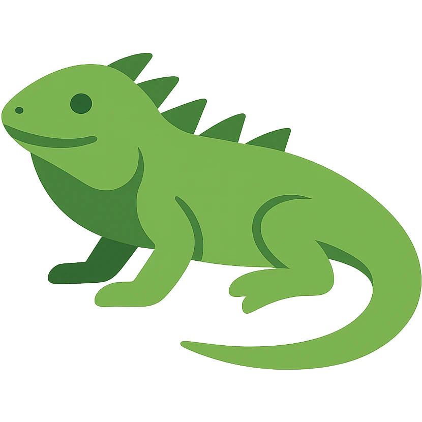 Iguana emoji