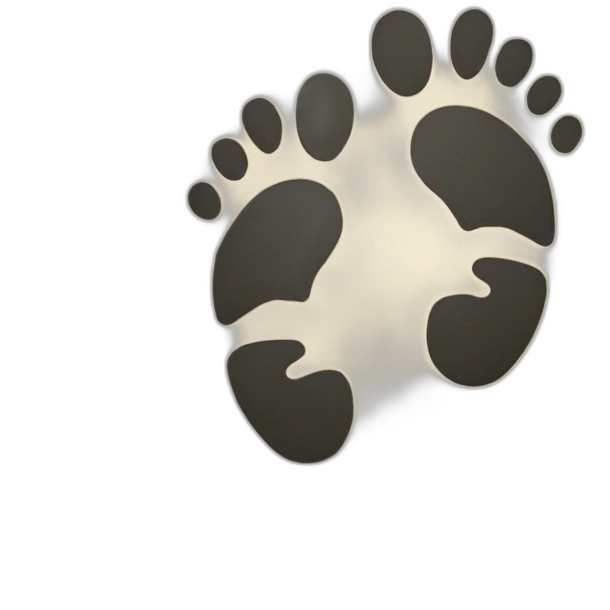 footprint emoji