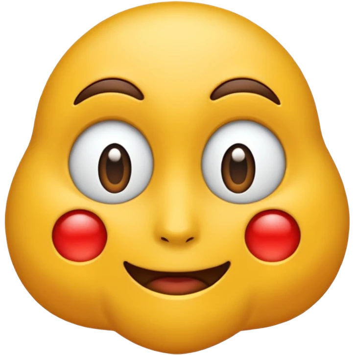 Буква О в сердечке emoji