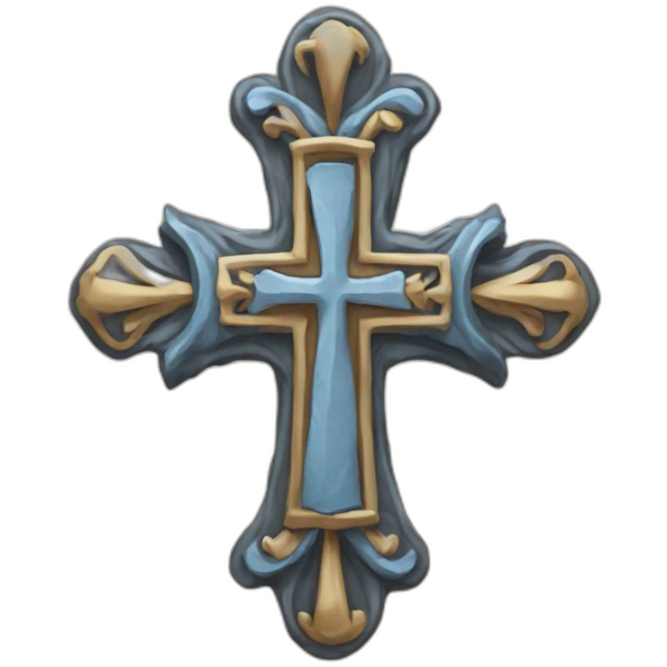 croix gamméez emoji