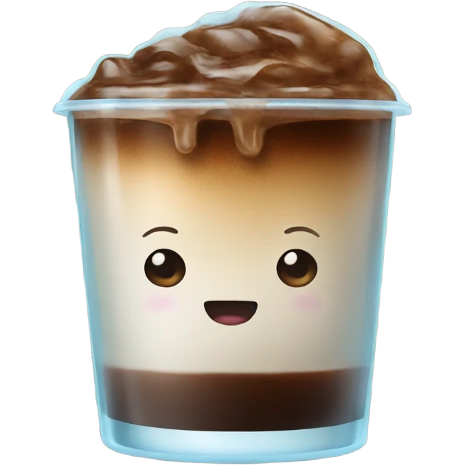 Ice coffe emoji