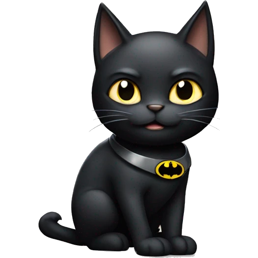 Batman Cat emoji