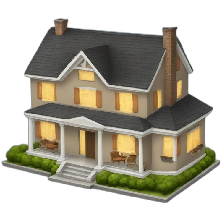 Big house  emoji